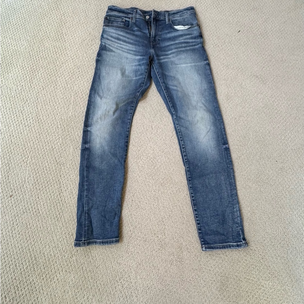 Lucky Brand Men's Faded Blue Skinny Jeans